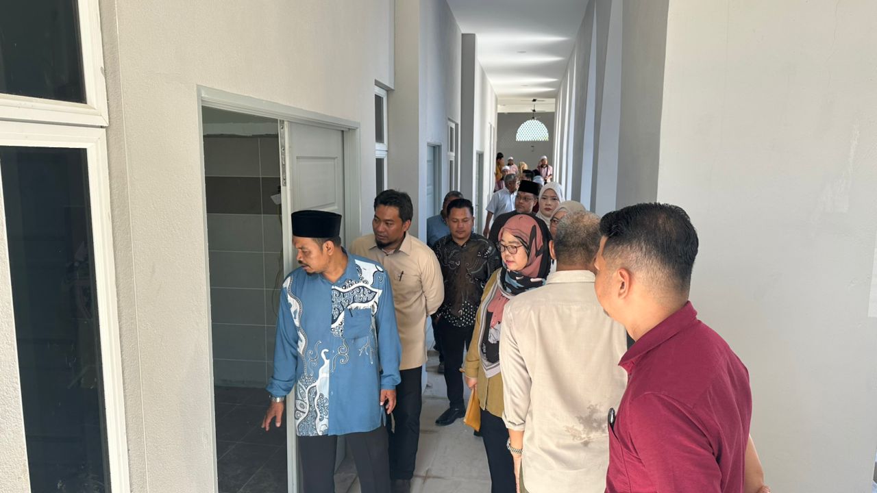 LAWATAN TAPAK PEMBINAAN MASJID AL-MUHAMMADI LOT 62233 KARIAH TAMAN MAHSURI, MUKIM PADANG SERAI, DAERAH KULIM, KEDAH DARUL AMAN OLEH PENGARAH ICU NEGERI KEDAH  17 OKTOBER 2024